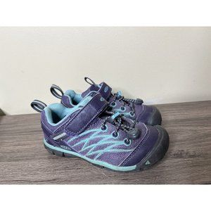 Keen Toddler Girl Hiking Outdoor Sneakers Purple Blue Size 11